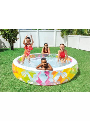 Купить Intex Детский надувной бассейн 229х56см с цветными вставками, 840л-1.png